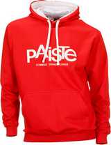 Contrast Hoody Red M