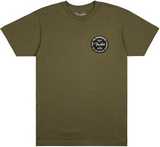 Strat Anniv Badge Tee Olive XL