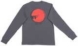 Gray Long Sleeve Tee M