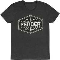 T-Shirt Fender T-Shirt Amplifiers Dark Grey XXL