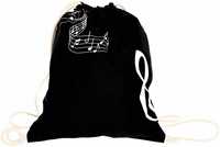 Turnbeutel agifty Bag Violinschlüssel schwarz