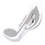Music Clip Eight Note Silver
