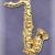 Anhänger mit Motiv Art of Music Saxophon H15