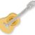 Anstecker mit Motiv Art of Music Gitarre A8