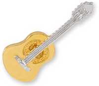 Anstecker mit Motiv Art of Music Gitarre A8
