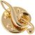 Pin Treble Clef Small