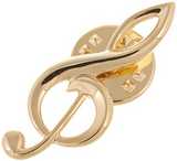 Pin Treble Clef GD