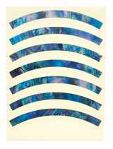 Rosette Stripes Abalone Mix