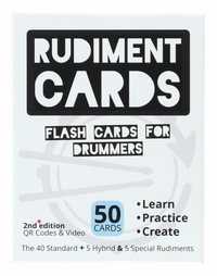 Kreative Üben 360 Drums Rudiment Cards