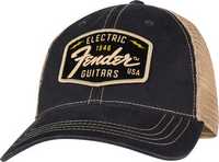 Mütze Fender Transition Logo Patch BLK/STONE