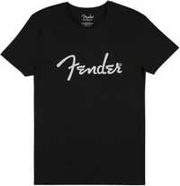 T-Shirt Fender Spaghetti-Logo Black M
